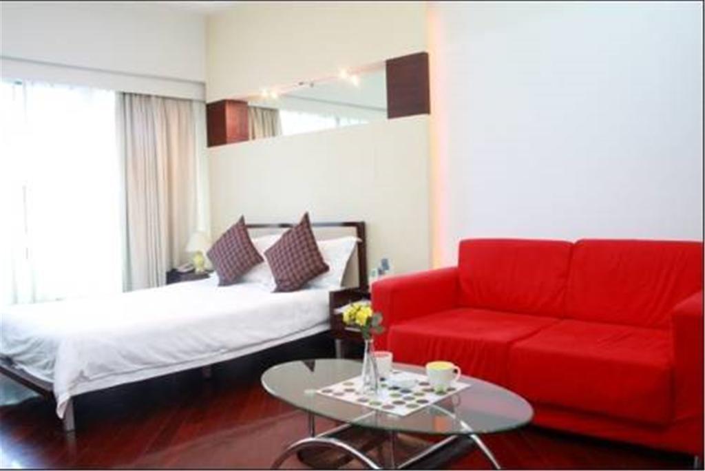 Shanghai Skiline World Union Service Apartment Kültér fotó