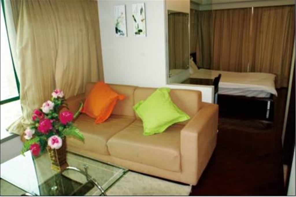 Shanghai Skiline World Union Service Apartment Kültér fotó
