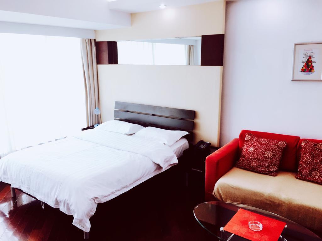 Shanghai Skiline World Union Service Apartment Kültér fotó