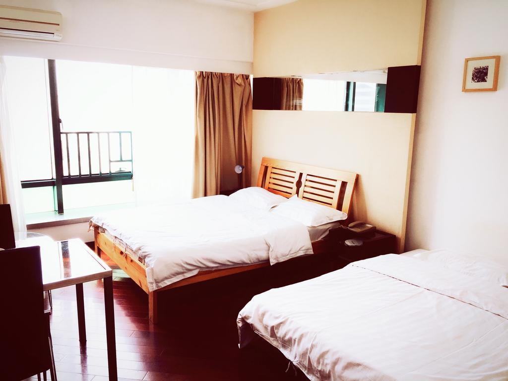 Shanghai Skiline World Union Service Apartment Kültér fotó