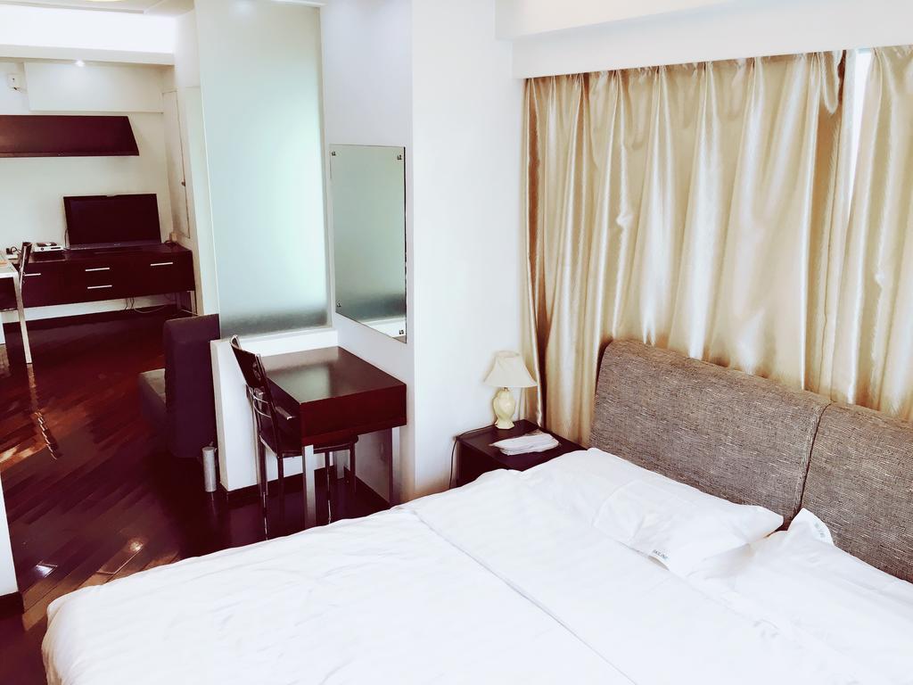 Shanghai Skiline World Union Service Apartment Kültér fotó
