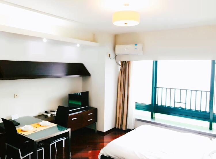 Shanghai Skiline World Union Service Apartment Kültér fotó
